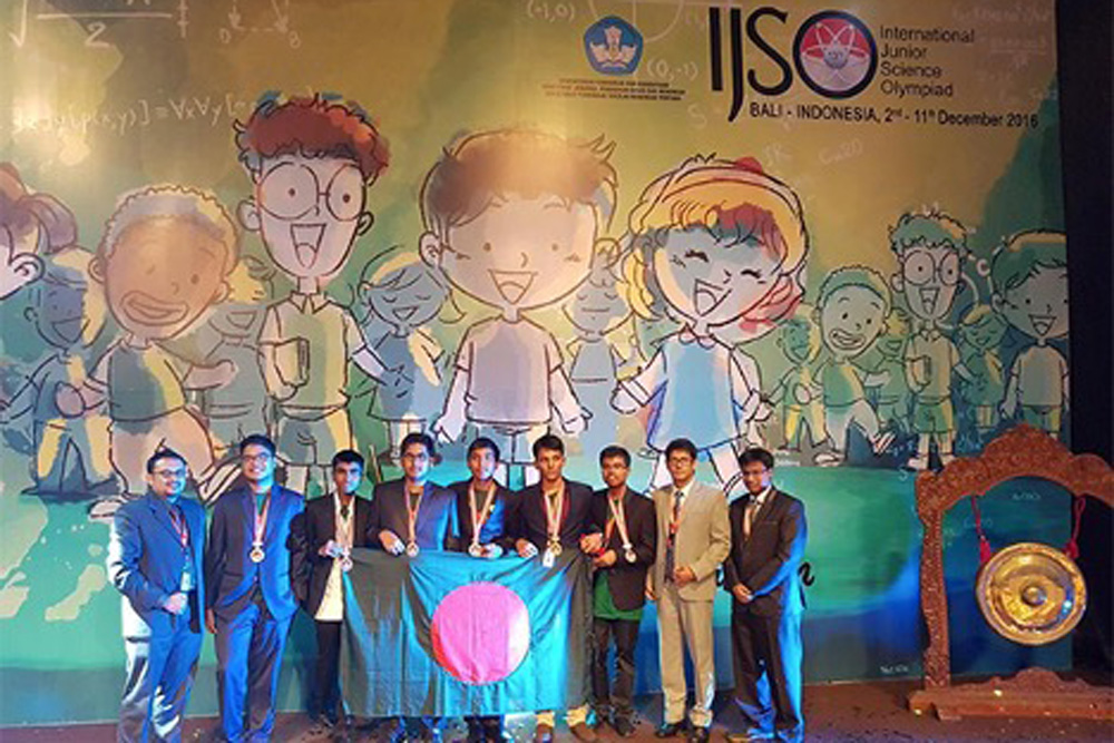 6 Bangladeshi students win medals in Int’l Junior Science Olympiad